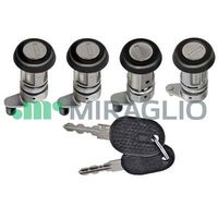 MIRAGLIO 85103 - Lado de montaje: delante<br>Tipo de servicio: manual<br>Material: Metal<br>Sistema de cierre: con llave<br>Unidad de cantidad: Juego<br>