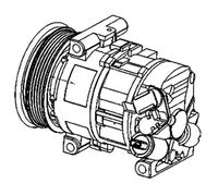 EACLIMA 20D9700 - Compresor, aire acondicionado