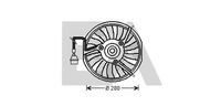 EACLIMA 33V02009 - Potencia nominal [W]: 300<br>Restricción de fabricante: GATE<br>Diámetro [mm]: 280<br>Material: Plástico<br>Versión: Sin regulador<br>