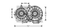 EACLIMA 33V02005 - Ventilador, refrigeración del motor