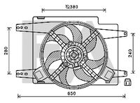 EACLIMA 33V03017 - Ventilador, refrigeración del motor