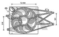 EACLIMA 33V03015 - Ventilador, refrigeración del motor