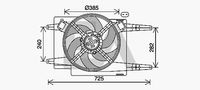 EACLIMA 33V03020 - Ventilador, refrigeración del motor