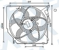 EACLIMA 33V07033 - Ventilador, refrigeración del motor