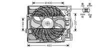 EACLIMA 33V07006 - Ventilador, refrigeración del motor