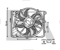 EACLIMA 33V07021 - Ventilador, refrigeración del motor