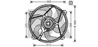 EACLIMA 33V10014 - Ventilador, refrigeración del motor