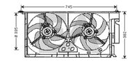 EACLIMA 33V10026 - Ventilador, refrigeración del motor