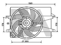 EACLIMA 33V22040 - Ventilador, refrigeración del motor