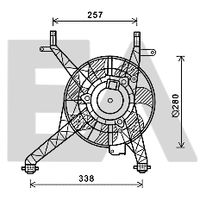 EACLIMA 33V22047 - Ventilador, refrigeración del motor