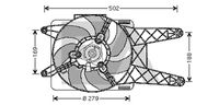 EACLIMA 33V25011 - Ventilador, refrigeración del motor