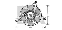 EACLIMA 33V25046 - Ventilador, refrigeración del motor