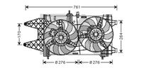 EACLIMA 33V25017 - Ventilador, refrigeración del motor