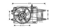 EACLIMA 33V25031 - Ventilador, refrigeración del motor