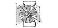 EACLIMA 33V26010 - Ventilador, refrigeración del motor