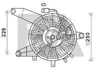 EACLIMA 33V28060 - Ventilador, refrigeración del motor