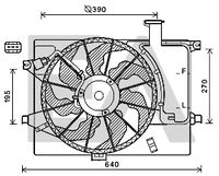 EACLIMA 33V28063 - Restricción de fabricante: HALLA<br>Diámetro [mm]: 390<br>Material: Plástico<br>Calefacción / Refrigeración: Ventilador simple<br>Sentido de giro: Sentido de giro a la izquierda (antihorario)<br>Versión: Con regulador<br>