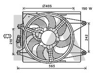 EACLIMA 33V40002 - Ventilador, refrigeración del motor