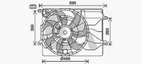 EACLIMA 33V36043 - Ventilador, refrigeración del motor