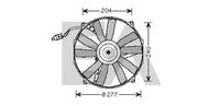 EACLIMA 33V50010 - Ventilador, refrigeración del motor