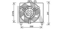 EACLIMA 33V44003 - Ventilador, refrigeración del motor