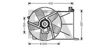 EACLIMA 33V54010 - Tensión [V]: 12<br>Potencia nominal [W]: 140<br>ID del modelo de conector: OPK-1105<br>Artículo complementario / información complementaria 2: con bastidor radiador (armazón)<br>