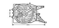 EACLIMA 33V54013 - Ventilador, refrigeración del motor