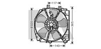 ASHIKA VNT270734 - Ventilador, refrigeración del motor