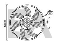 EACLIMA 33V54050 - Ventilador, refrigeración del motor