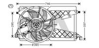 EACLIMA 33V52028 - Ventilador, refrigeración del motor