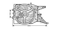 EACLIMA 33V54014 - Ventilador, refrigeración del motor