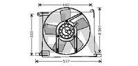 EACLIMA 33V54001 - Ventilador, refrigeración del motor