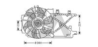 EACLIMA 33V54016 - Ventilador, refrigeración del motor