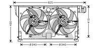 EACLIMA 33V55003 - Ventilador, refrigeración del motor