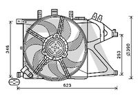 EACLIMA 33V54063 - Ventilador, refrigeración del motor