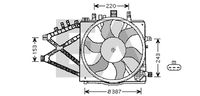 EACLIMA 33V54020 - Ventilador, refrigeración del motor