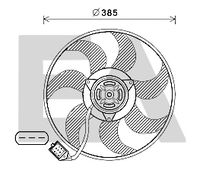 EACLIMA 33V54061 - Ventilador, refrigeración del motor