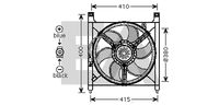 EACLIMA 33V54024 - Ventilador, refrigeración del motor