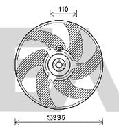 EACLIMA 33V55022 - Ventilador, refrigeración del motor