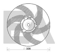 EACLIMA 33V55013 - Ventilador, refrigeración del motor