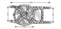 EACLIMA 33V60010 - Ventilador, refrigeración del motor