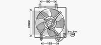 EACLIMA 33V68017 - Ventilador, refrigeración del motor