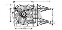 EACLIMA 33V77011 - Ventilador, refrigeración del motor