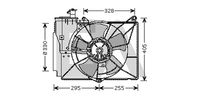 EACLIMA 33V71043 - Ventilador, refrigeración del motor