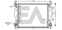 EACLIMA 31R02040 - Radiador, refrigeración del motor