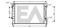 EACLIMA 31R02090 - Radiador, refrigeración del motor