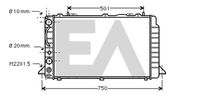 EACLIMA 31R02080 - Radiador, refrigeración del motor