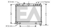 EACLIMA 31R05022 - Radiador, refrigeración del motor