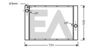 EACLIMA 31R07089 - Radiador, refrigeración del motor