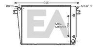 EACLIMA 31R07086 - Radiador, refrigeración del motor